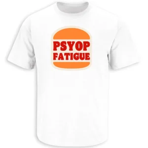 PSYOP FATIGUE SHIRT – Retro Anti Propaganda Streetwear Tee W