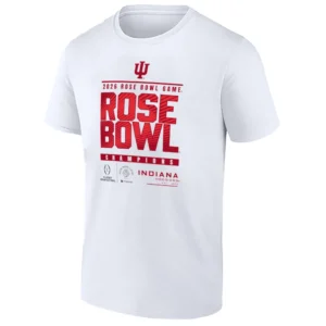 ROSE BOWL CHAMPIONS SHIRT 2026 – Indiana Hoosiers College Football Playoff Tee