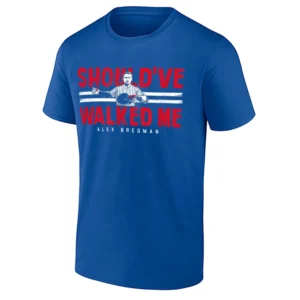 SHOULD’VE WALKED ME SHIRT – Alex Bregman Chicago Cubs Power Hitter Tee