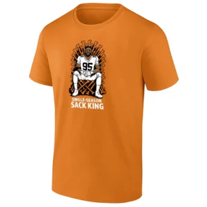 SINGLE SEASON SACK KING SHIRT – Myles Garrett Cleveland Browns Historic NFL Record Tee