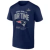 SUPER BOWL LX – OUR TIME SHIRT – New England Patriots Super Bowl 2026 Tee