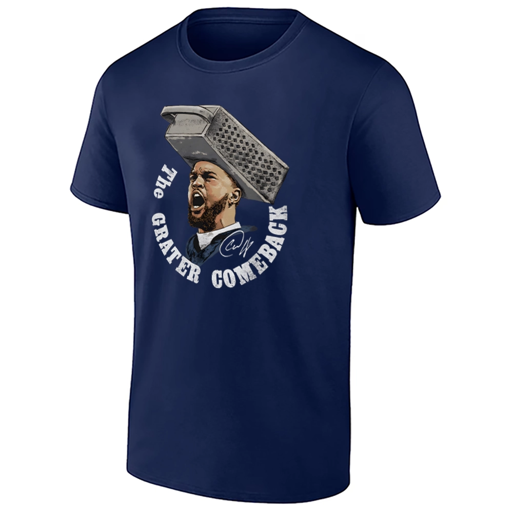 THE GRATER COMEBACK SHIRT – Caleb Williams Chicago Bears Cheese Celebration Tee N THE GRATER COMEBACK SHIRT – Caleb Williams Chicago Bears Cheese Celebration Tee N