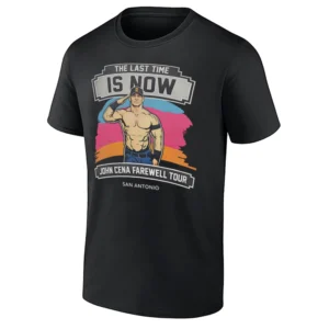 THE LAST TIME IS NOW SHIRT John Cena Farewell Tour John Cena x San Antonio Spurs