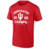 UNDEFEATED INDIANA 2025 CHAMPS SHIRT – Indiana Hoosiers National Champions Victory Tee