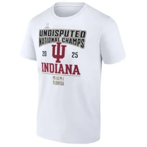 UNDEFEATED NATIONAL CHAMPS SHIRT – Indiana Hoosiers Perfect 16–0 2025 CFP National Title Tee