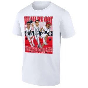WE ALL GOT SHIRT – We’re On to Santa Clara 2025 AFC Champions Patriots Tee