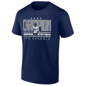 2025 CHAMPION SHIRT Sam Darnold Super Bowl LX Champions Seattle Seahawks
