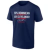50% DOMINICAN 50% CLEVELANDER SHIRT – José Ramírez Cleveland Guardians Pride Tee