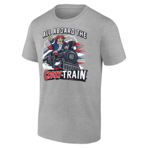 ALL ABOARD THE CRAZY TRAIN SHIRT – Super Bowl LX New England Patriots Game Day Fan Tee