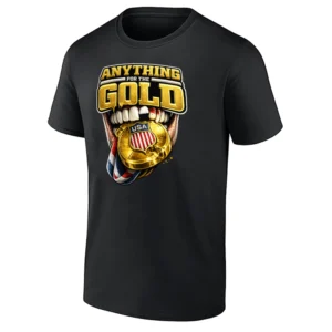 ANYTHING FOR THE GOLD SHIRT – Jack Hughes Team USA Gold Medal Tribute Tee