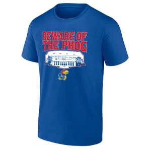 BEWARE OF THE PHOG SHIRT – Kansas Jayhawks Basketball Allen Fieldhouse Tee