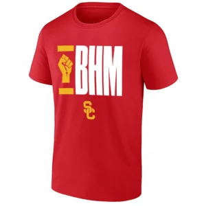 BHM SHIRT – USC Trojans Black History Month Tribute Tee R