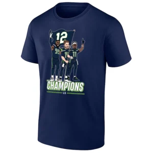 CHAMPIONS FLAG PLANT SHIRT – Seattle Seahawks Super Bowl LX Champions Tee N