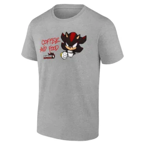 COFFEE & FOOD SHIRT – Shadow the Hedgehog “Fearless Year of Shadow” Graphic Tee G