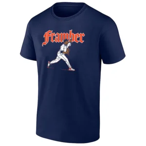 FRAMBER SHIRT – Framber Valdez Detroit Tigers Ace Pose MLB Graphic Tee