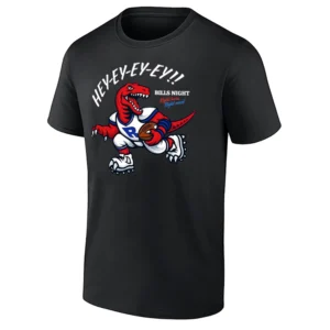 HEY EY EY EY SHIRT – Buffalo Bills x Toronto Raptors Crossover Mascot Tee