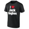 I LOVE JACK HUGHES SHIRT – Golden Boy New Jersey Devils Hockey Tee