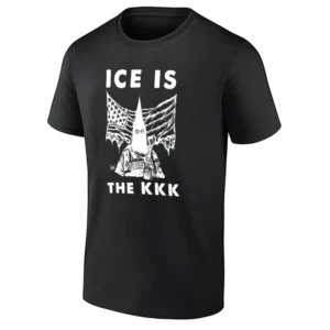 ICE IS THE KKK SHIRT – Anti ICE Political Protest Statement Tee