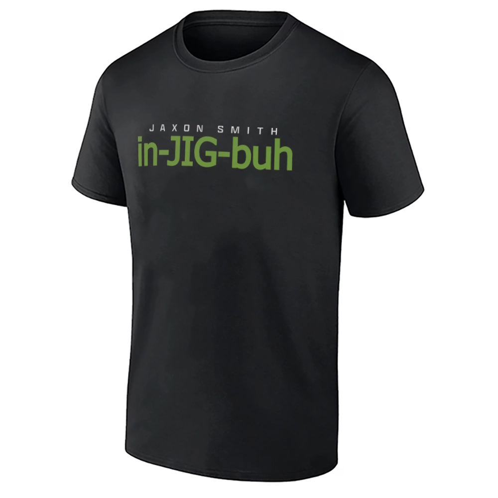 IN-JIG-BUH SHIRT – Jaxon Smith-Njigba Pronunciation Guide Seattle Seahawks Tee IN JIG BUH SHIRT – Jaxon Smith Njigba Pronunciation Guide Seattle Seahawks Tee