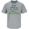 IT’S NOT A BALD SPOT, IT’S A SOLAR PANEL FOR A SEX MACHINE SHIRT – Funny Bald Humor Tee G
