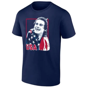 JACK HUGHES USA SHIRT – Team USA Gold Medal Hockey Fan Tee