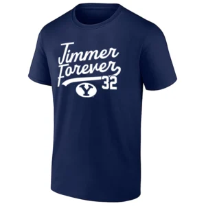 JIMMER FOREVER SHIRT – Jimmer Fredette BYU Cougars Basketball #32 Tribute Tee