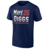 MAYE DIGGS '26 SHIRT make New England Great Again Drake Maye & Stefon Diggs New England Patriots