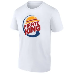 PIRATE KING SHIRT – Burger King x One Piece Anime Parody Tee