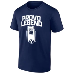 PROVO LEGEND SHIRT – Jimmer Fredette BYU Cougars Basketball Tribute Tee