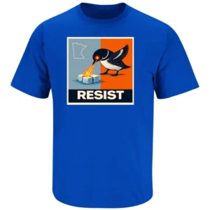 RESIST SHIRT – Minnesota Rebel Loon Anti ICE Protest Graphic Tee RB