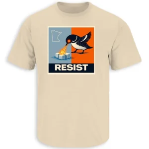 RESIST SHIRT – Minnesota Rebel Loon Anti ICE Protest Graphic Tee S