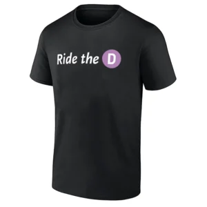 RIDE THE D SHIRT – L.A. Metro D Line Viral Transit Tee