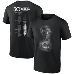 SCREAM KILL TOUR SHIRT – 30th Anniversary Scream 7 Ghostface Tribute Tee