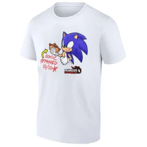 SONIC APPROVED SHIRT – Sonic the Hedgehog “Fearless Year of Shadow” 1010 Tee W