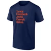 TARIK & FRAMBER & JACK & CASEY & REESE SHIRT – Detroit Tigers Core Players Fan Tee