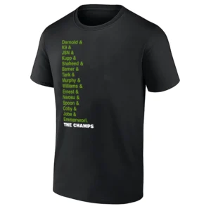 THE CHAMPS SHIRT – Seattle Seahawks Super Bowl LX Champions Team Names Tee
