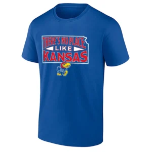 THERE'S NO PLACE LIKE KANSAS SHIRT – Kansas Jayhawks Classic Home Pride Fan Tee