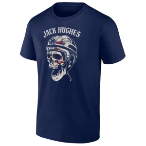 USA HOCKEY SKULL SHIRT – Jack Hughes Team USA Gold Medal Tribute Tee N