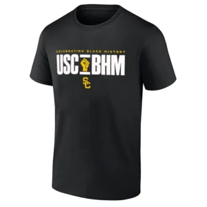 USC BHM SHIRT – USC Trojans Black History Month Tribute Fan Tee B