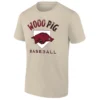 WOOO PIG SHIRT – Home Plate Arkansas Razorbacks Baseball Tee S