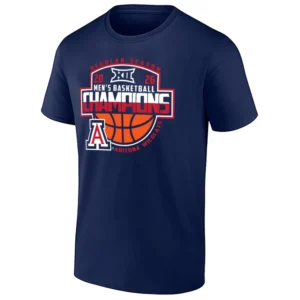 2026 BIG 12 MEN'S BASKETBALL REGULAR SEASON CHAMPIONS SHIRT – Arizona Wildcats Basketball Tee