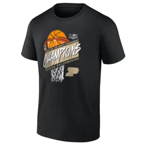 2026 BIG TEN MEN'S BASKETBALL TOURNAMENT CHAMPIONS SHIRT – Purdue Boilermakers Championship Celebration Tee B