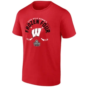 2026 FROZEN FOUR SHIRT – Wisconsin Badgers Women’s Hockey NCAA Championship Tee