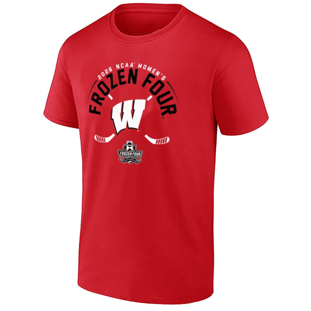 2026 FROZEN FOUR SHIRT – Wisconsin Badgers Women’s Hockey NCAA Championship Tee 2026 FROZEN FOUR SHIRT – Wisconsin Badgers Women’s Hockey NCAA Championship Tee