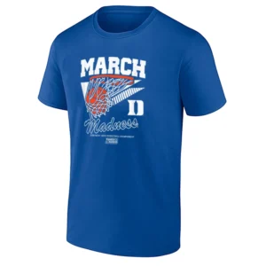 2026 MARCH MADNESS SHIRT – Duke Blue Devils Retro Swish NCAA Basketball Championship Tee