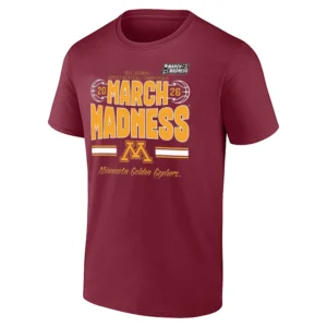 2026 MARCH MADNESS SHIRT – Minnesota Golden Gophers NCAA Women's Basketball Tournament Fan Tee