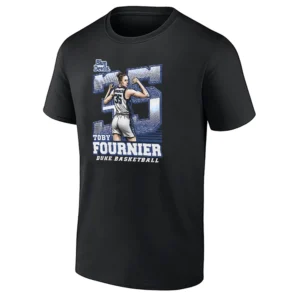 35 FOURNIER SHIRT – Toby Fournier Duke Blue Devils Basketball Tee