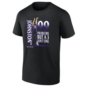 99 PROBLEMS BUT A 3 AIN’T ONE SHIRT – Chase Johnston Game Winner High Point Panthers 2026 Tee