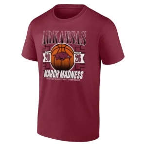 ARKANSAS 2026 MARCH MADNESS SHIRT – Arkansas Razorbacks NCAA Men's Basketball Championship Tee