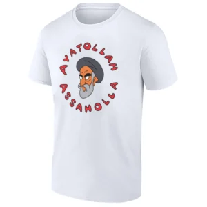 AYATOLLAH ASSAHOLLA SHIRT – The Simpsons Meme Meets Political Satire Graphic Tee 2026